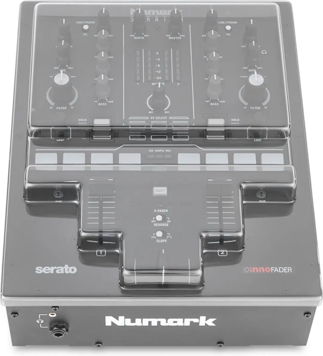Decksaver Numark Scratch Cover DJE0007626-000 - Transparant - afbeelding 4 van 5