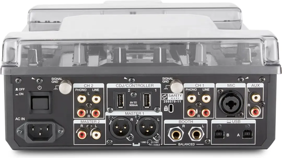 Decksaver Pioneer DJ DJM-S11 Cover - Transparant