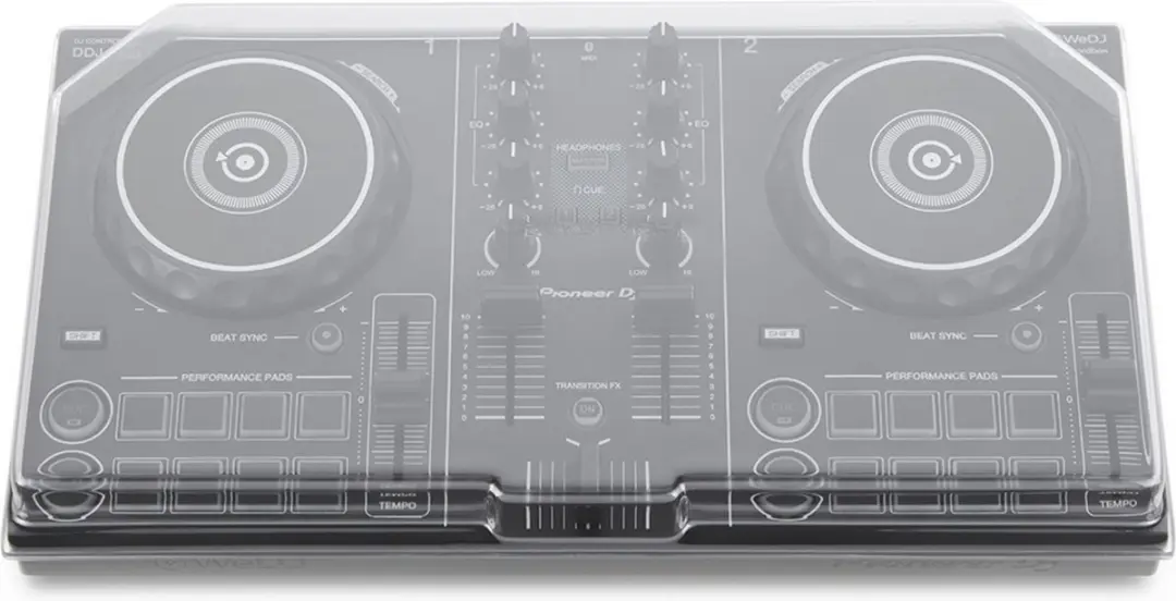 Decksaver Pioneer DDJ-200 Cover - Transparant - afbeelding 4 van 6