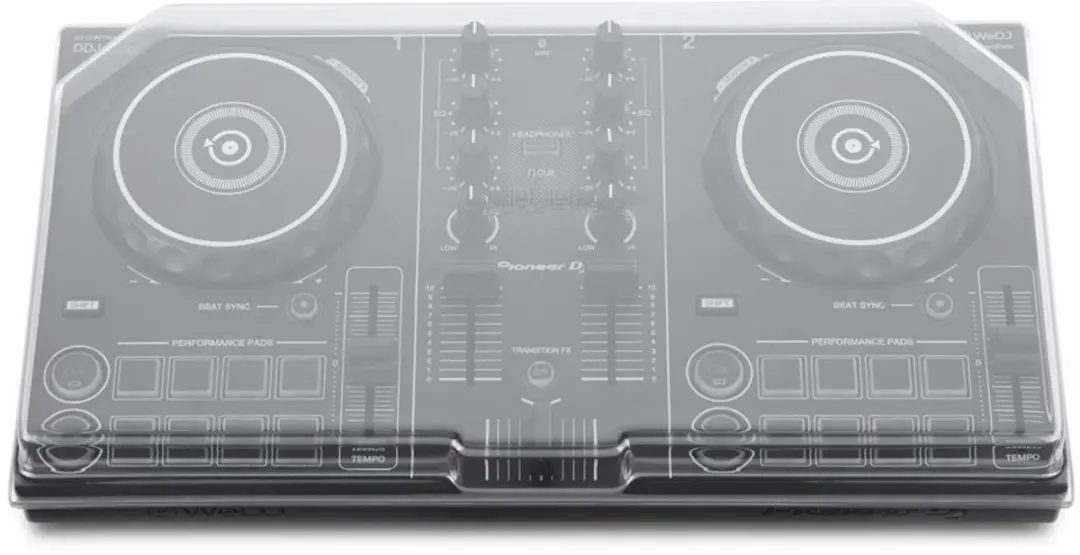 Decksaver Pioneer DDJ-200 Cover - Transparant - afbeelding 2 van 6
