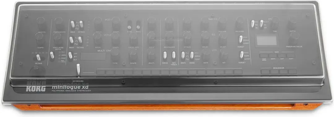 Decksaver Korg Minilogue xd Modul Cover - Transparent - afbeelding 4 van 5
