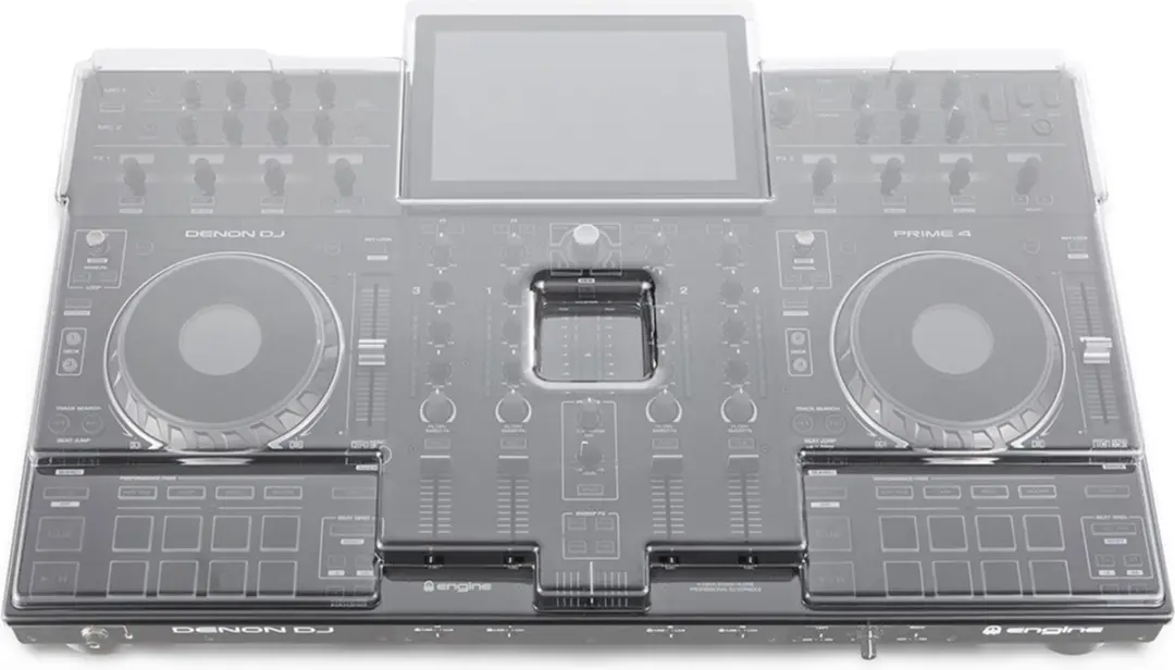 Decksaver Denon Prime4 Cover - Transparant