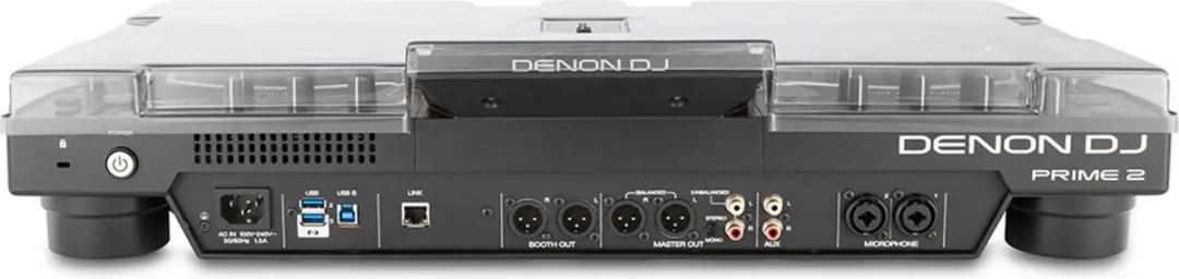 Decksaver Denon DJ Prime 2 Cover - DJE0007628-000 Transparant - afbeelding 4 van 5