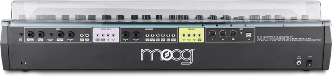 Decksaver Moog Matriarch Cover - Transparent - afbeelding 4 van 5