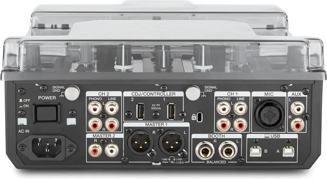 Decksaver Pioneer DJM-S7 Cover - Transparant - afbeelding 4 van 5
