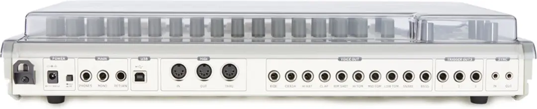 Decksaver Behringer RD-9 Cover - Transparant - afbeelding 5 van 5