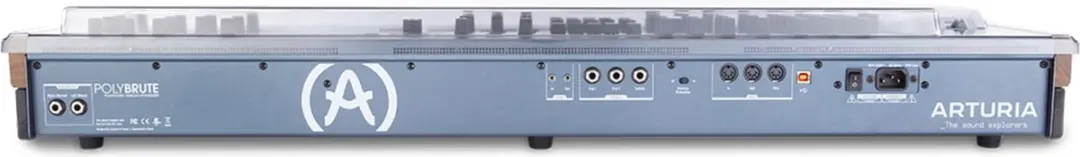 Decksaver Arturia Polybrute Cover - Transparant - afbeelding 4 van 5