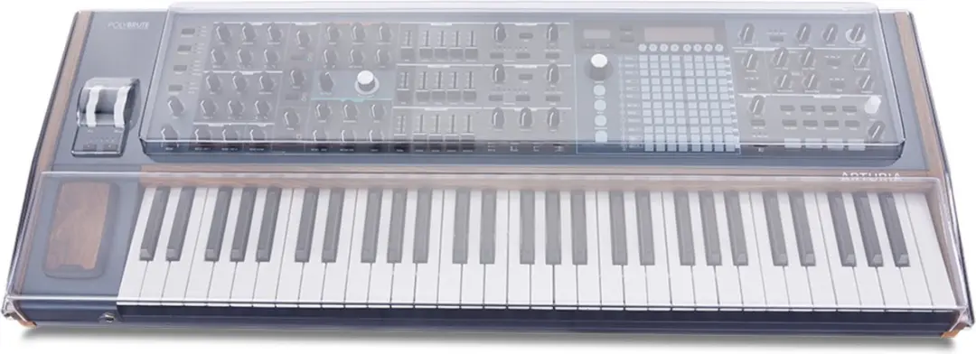 Decksaver Arturia Polybrute Cover - Transparant - afbeelding 5 van 5