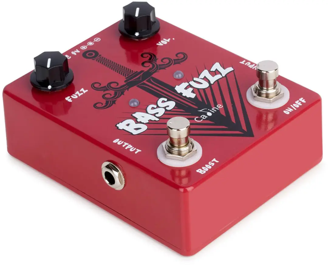 Caline CP-82 The Foe Hammer Bass Fuzz Pedal - Rood
