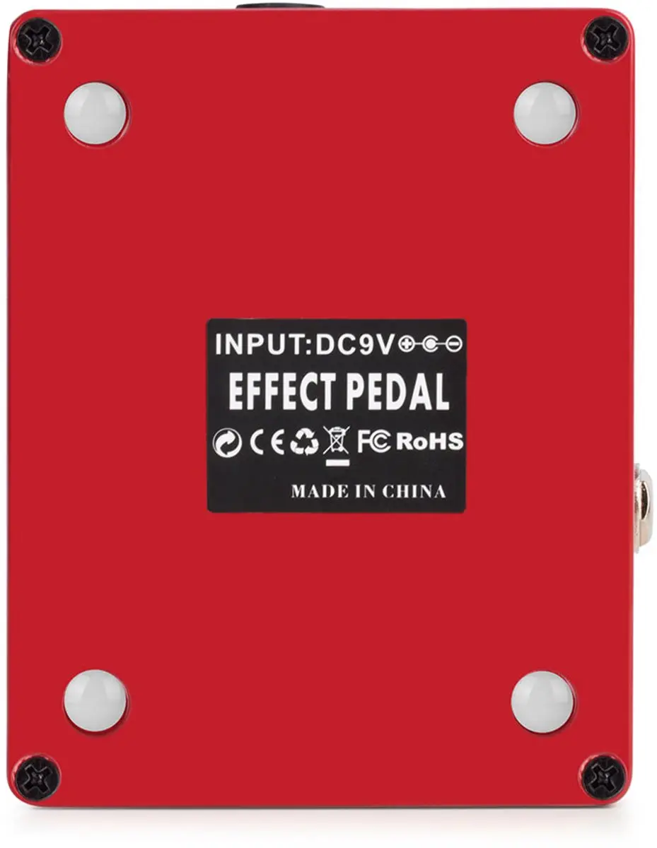Caline CP-82 The Foe Hammer Bass Fuzz Pedal - Rood