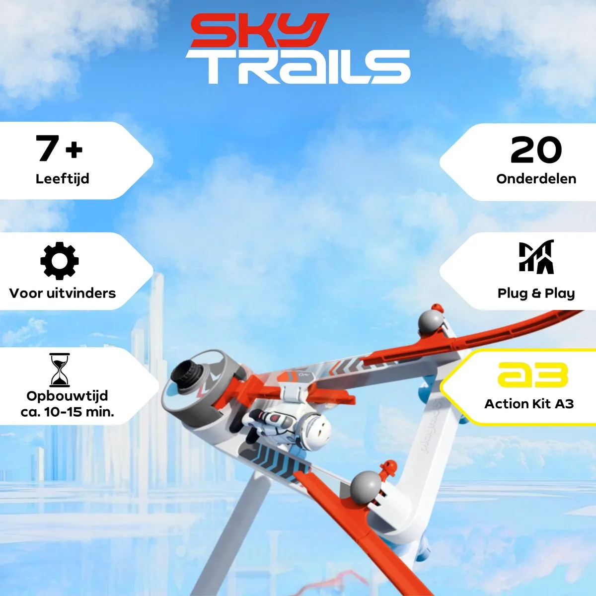 Playmobil Sky Trails Flip Rail 71971 Constructiespeelgoed - Multi