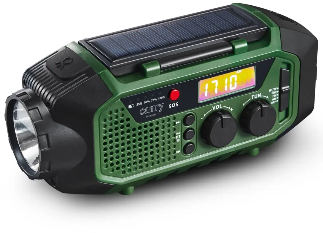Noodradio op Zonne-energie