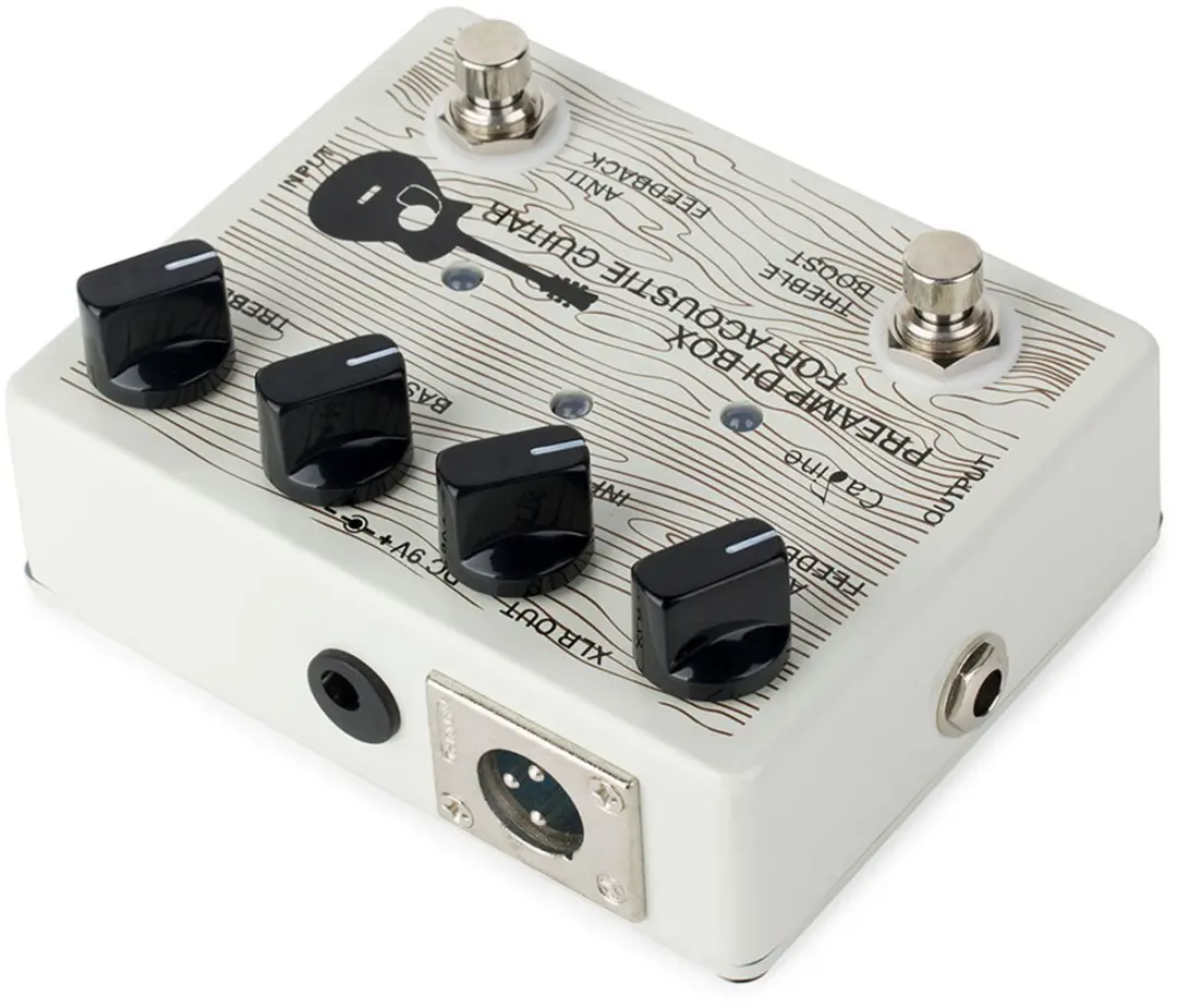 Caline CP-67 Preamp & DI Box Pedaal - Wit