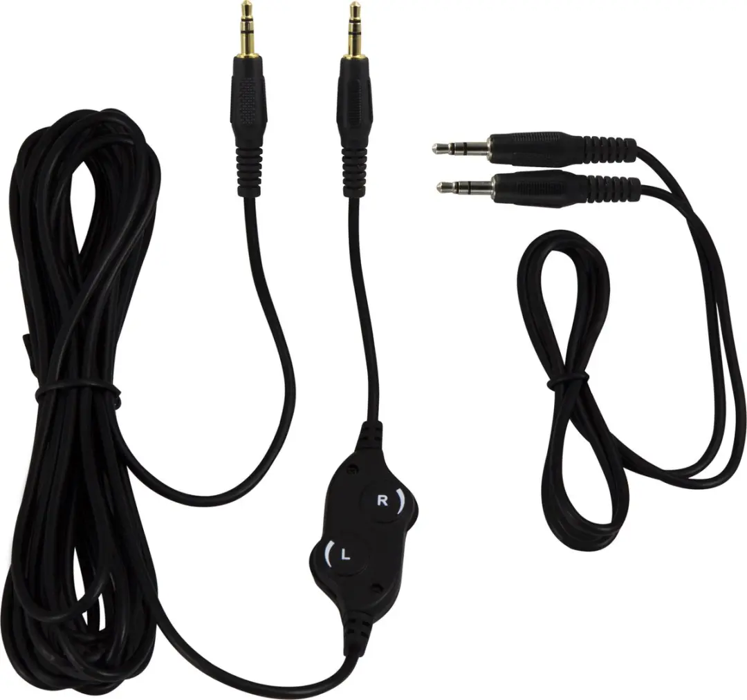 Fysic FH-12 Koptelefoon met volumeregeling - Zwart - afbeelding 3 van 6