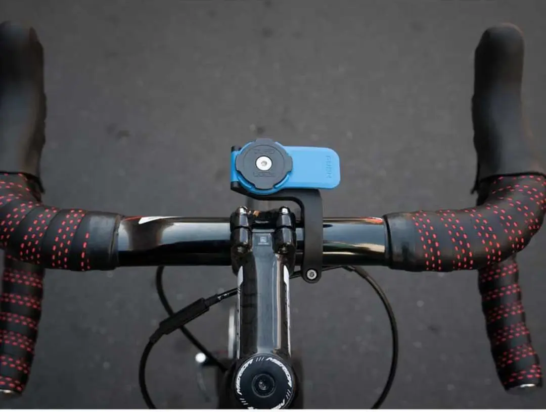 Quad Lock Out Front Mount V2 Fiets Telefoonhouder - Stuurbevestiging 22/25,4mm - Zwart - afbeelding 6 van 6