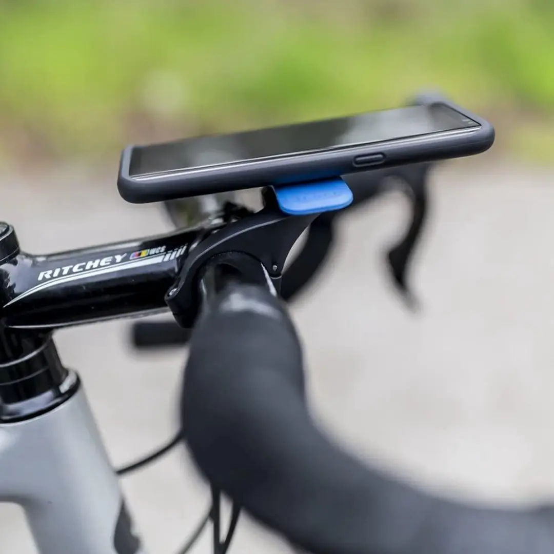 Quad Lock Out Front Mount V2 Fiets Telefoonhouder - Stuurbevestiging 22/25,4mm - Zwart - afbeelding 5 van 6