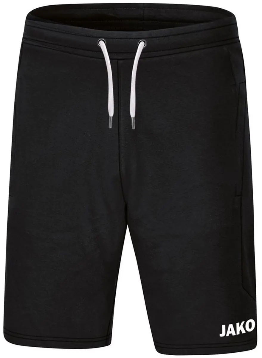 JAKO Base Joggingshort Heren 4XL - Zwart