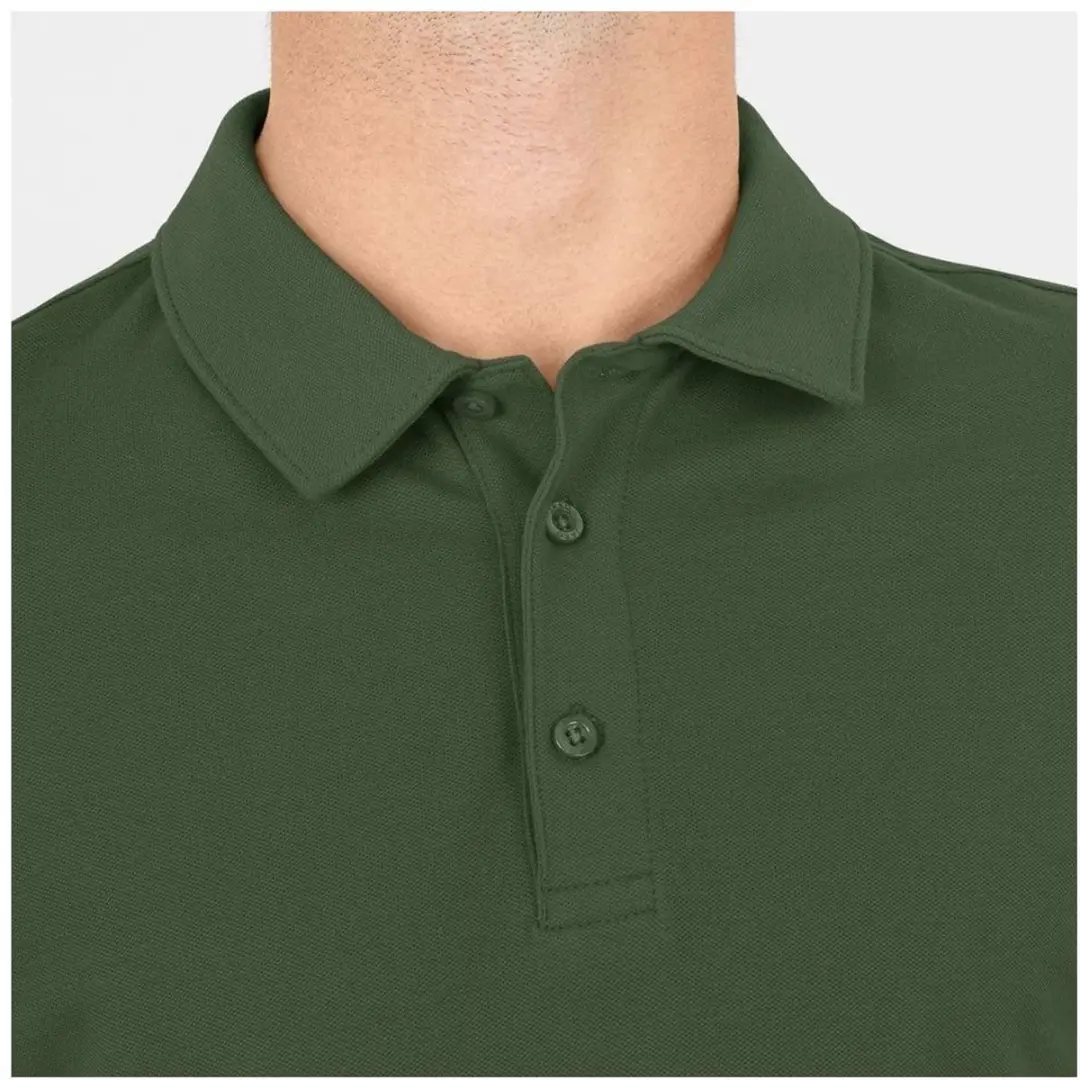 JAKO Organic Polo Stretch Heren - Olijf - 3XL