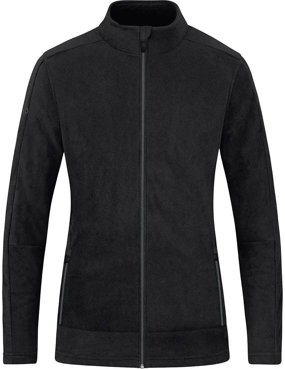 JAKO Fleecevest Dames - Antraciet/Zwart Maat 40