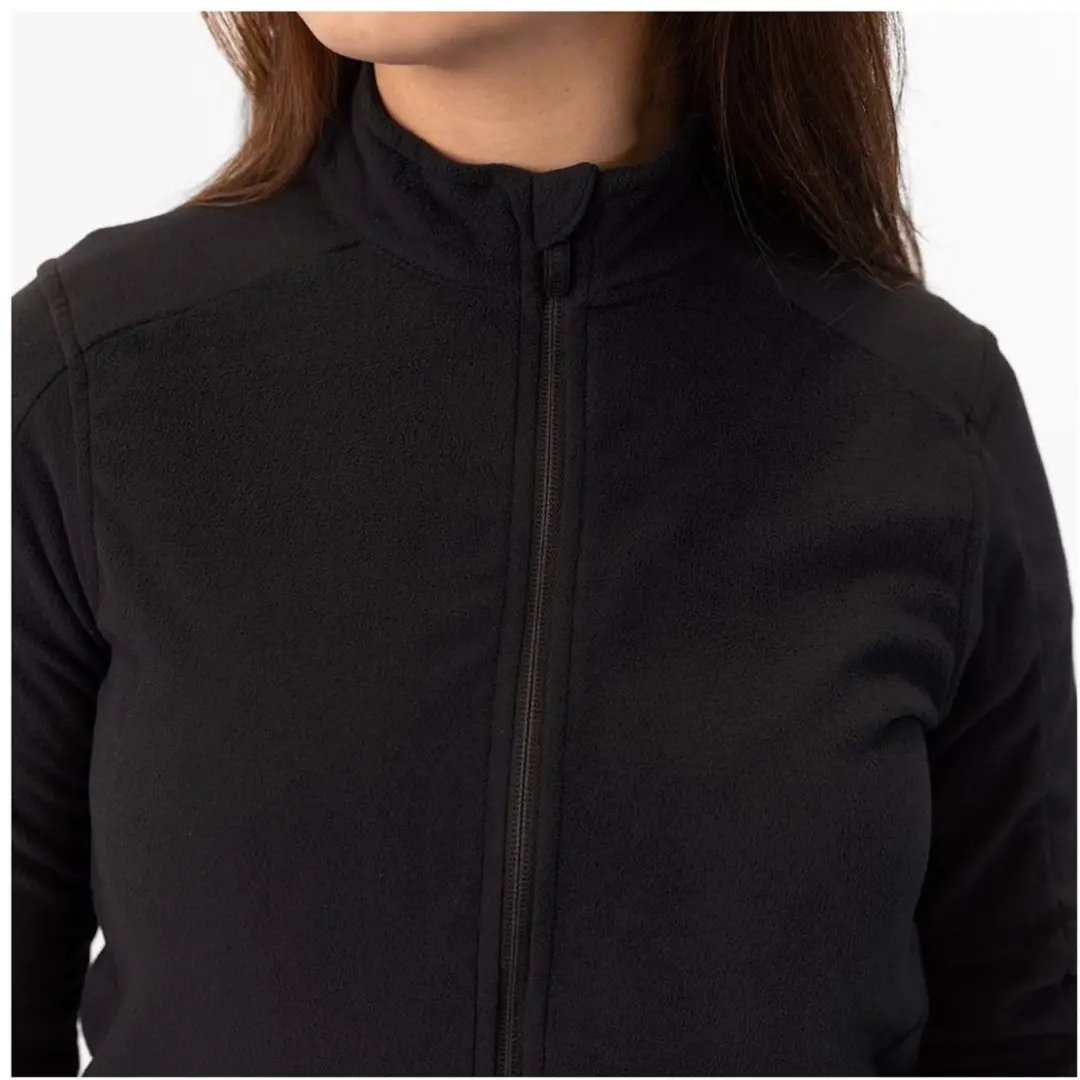 JAKO Fleecevest Dames - Antraciet/Zwart Maat 40