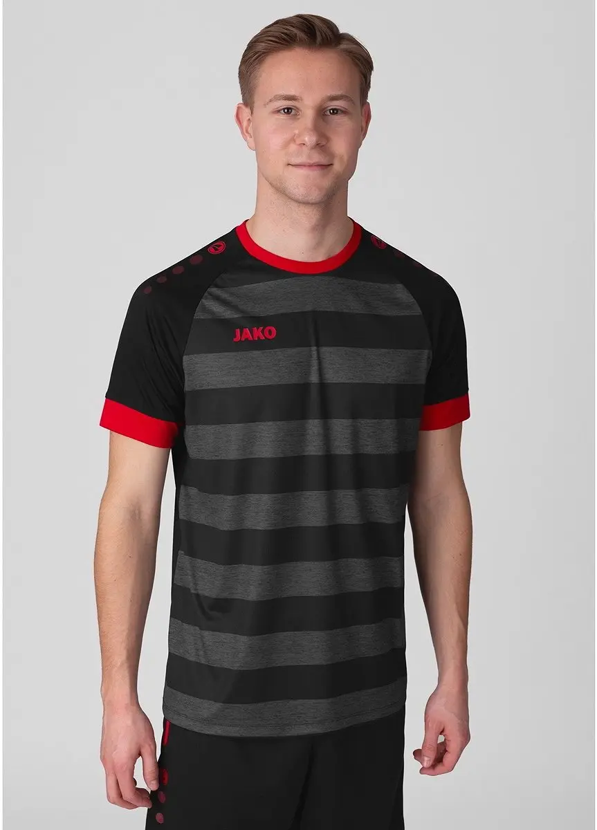 JAKO Celtic Melange Shirt Heren - Sportrood/Zwart XXL