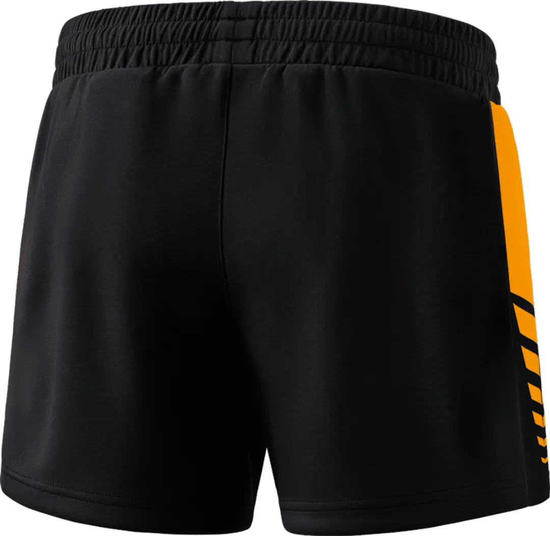 Erima Six Wings Worker Short Dames - Zwart
