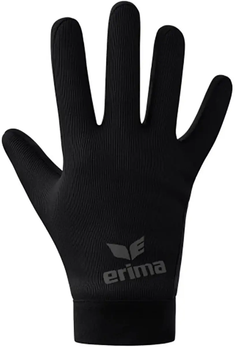 Erima Veldspelershandschoen L - Zwart