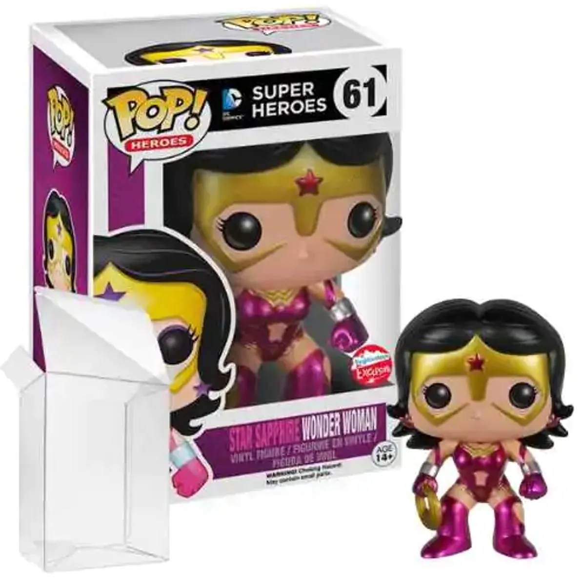 Funko Pop! DC Super Heroes Star Sapphire Wonder Woman - Multicolor