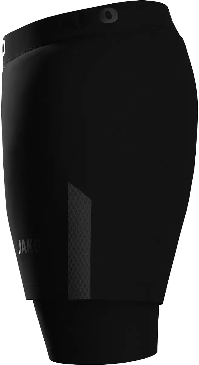 JAKO Power 2-in-1 Short Dames - Maat 42 - Zwart