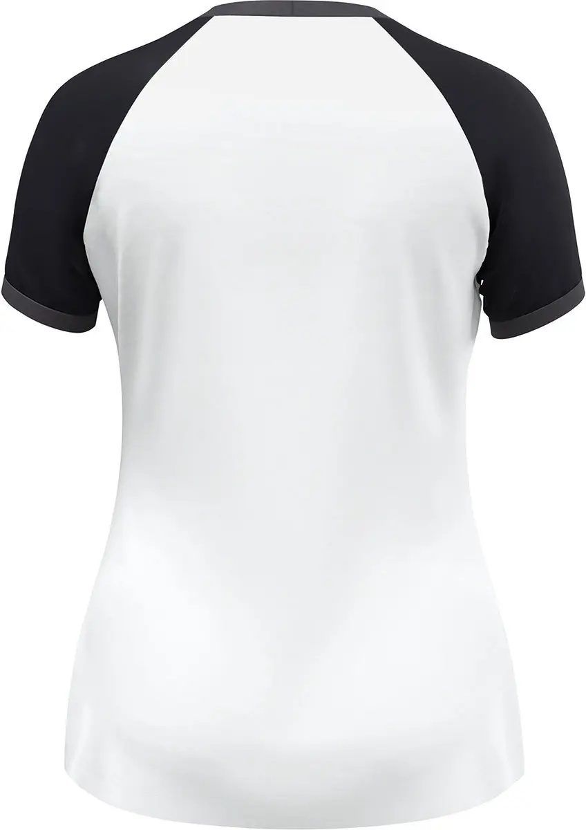 Jako Dynamic Shirt Korte Mouw Dames L - Wit/Zwart/Antraciet