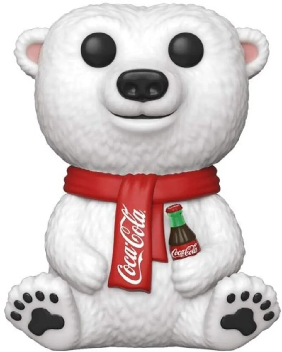 Funko Coca Cola Polar Bear Diamond Glitter Pop!