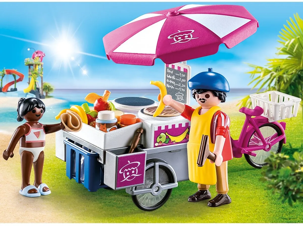 Playmobil Family Fun Mobiele Crêpesverkoop 70614 - Multicolor