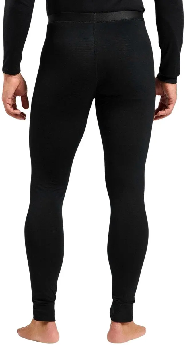 ODLO Natural Merino 160 Lange Broek Heren - XL - Zwart