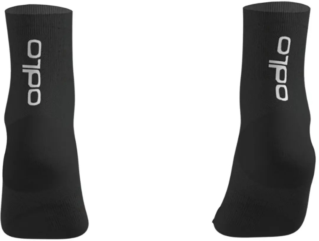 ODLO Essentials Enkellange Sokken - Zwart