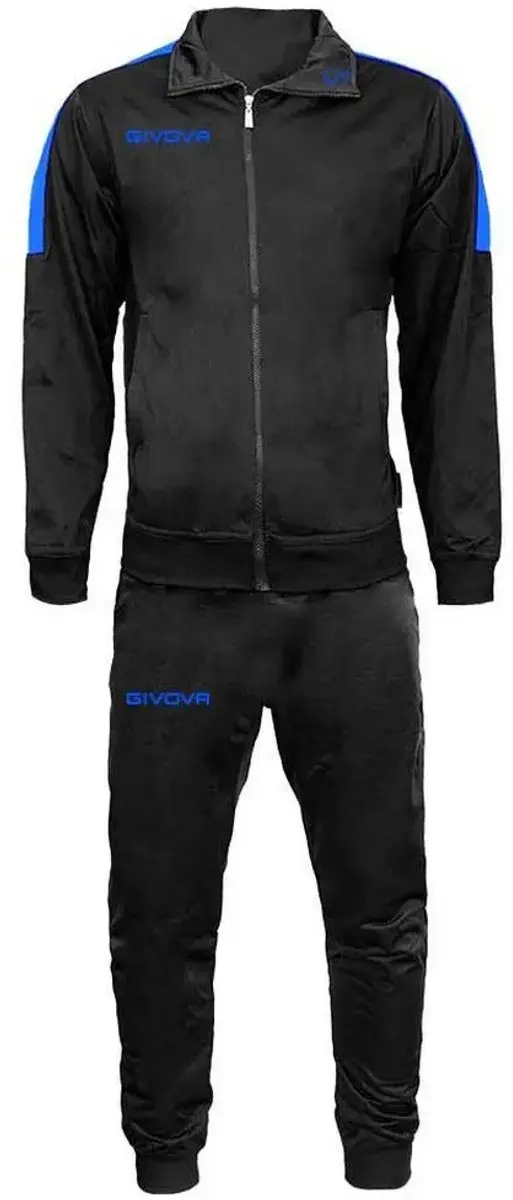 Givova Revolution Trainingspak - Navy/Turquoise S-3XL