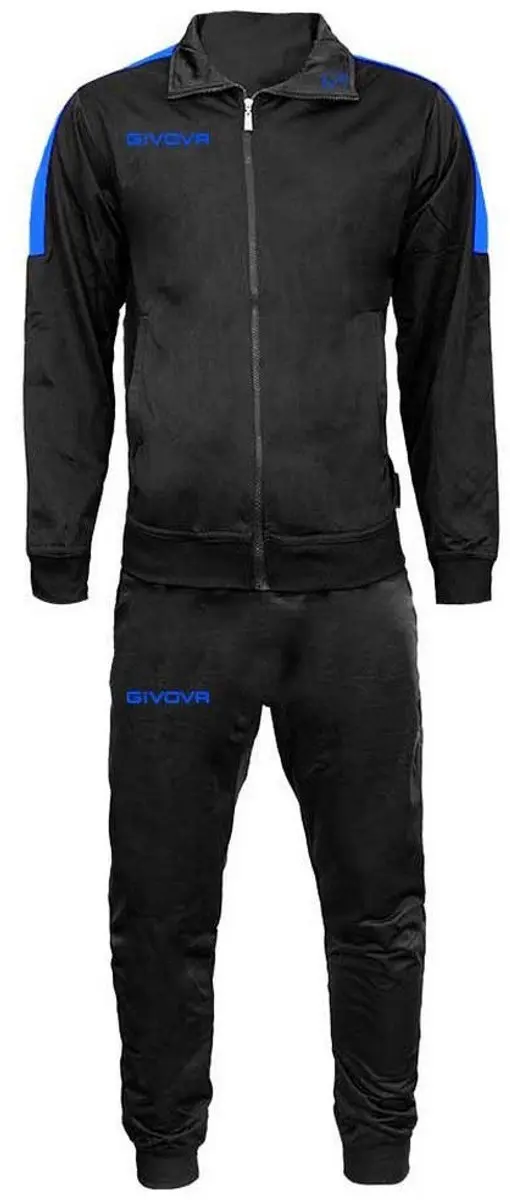 Givova Revolution Trainingspak - Navy/Turquoise S-3XL