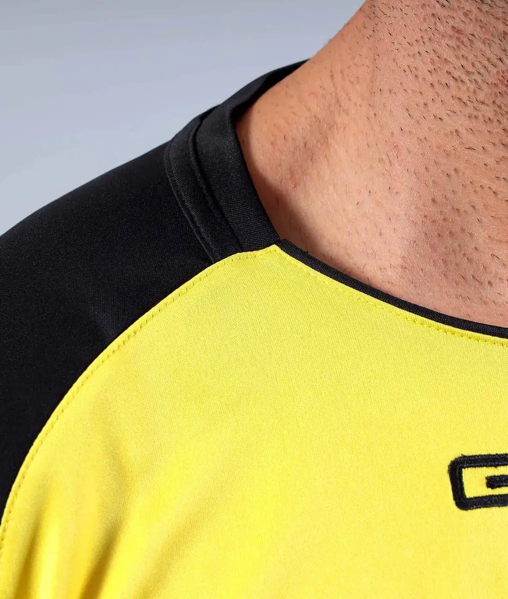 Givova Capo Sportshirt - Geel/Zwart - S