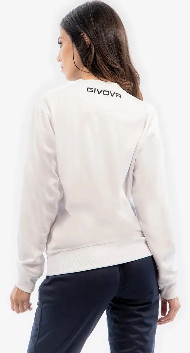 Givova Polarfleece Sportsweatshirt M - Wit - afbeelding 4 van 6