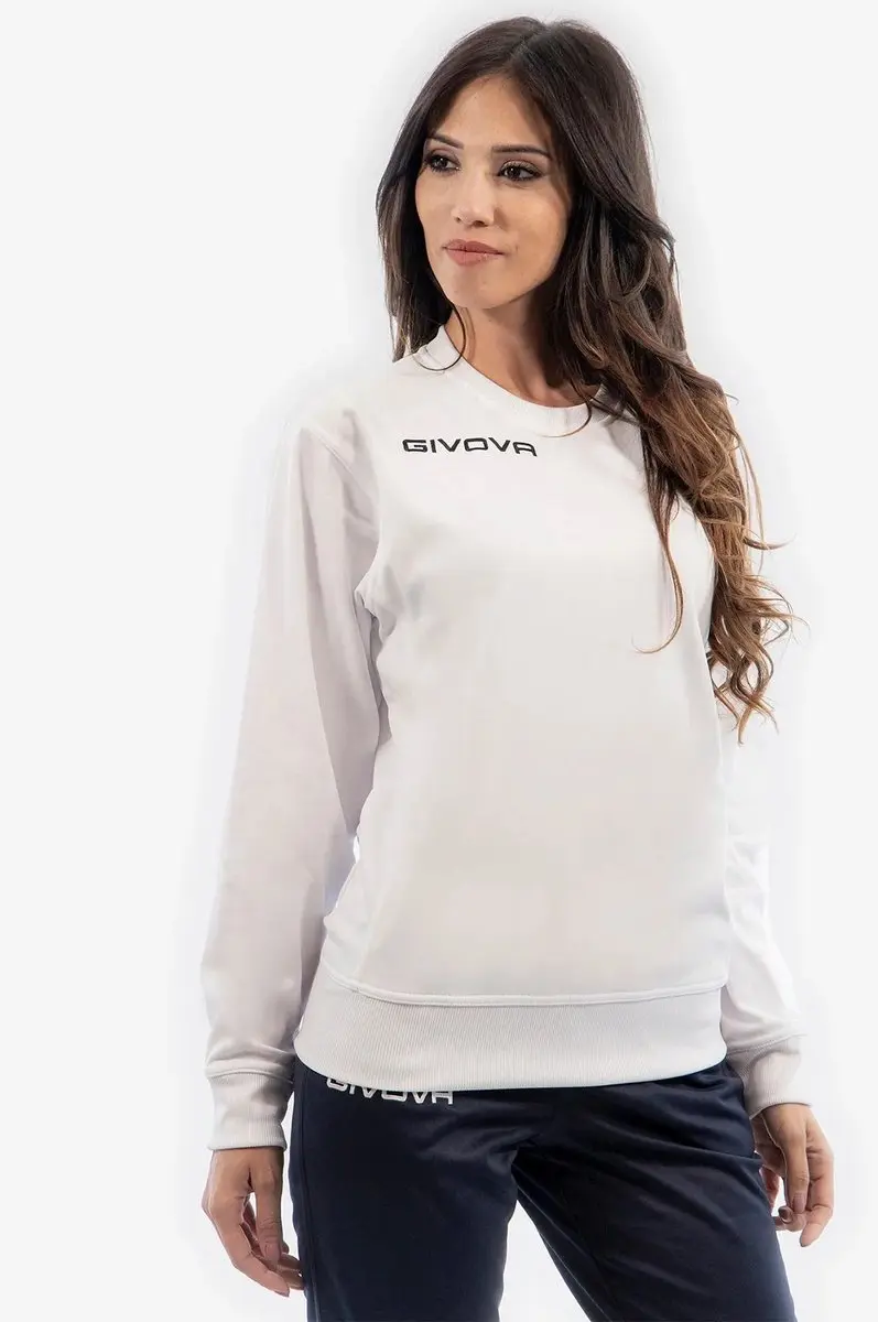 Givova Polarfleece Sportsweatshirt M - Wit - afbeelding 3 van 6