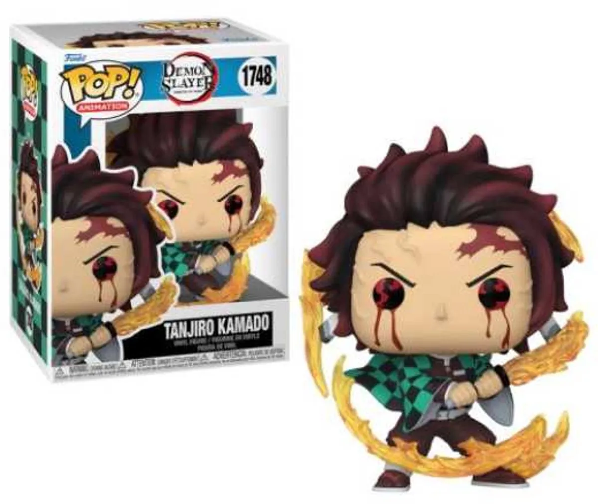 Funko Pop! Demon Slayer Tanjiro Kamado 80334 - Meerkleurig
