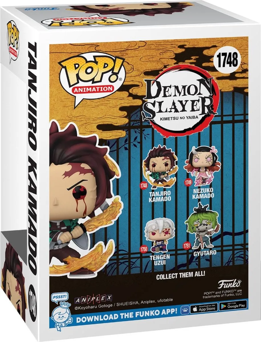Funko Pop! Demon Slayer Tanjiro Kamado 80334 - Meerkleurig