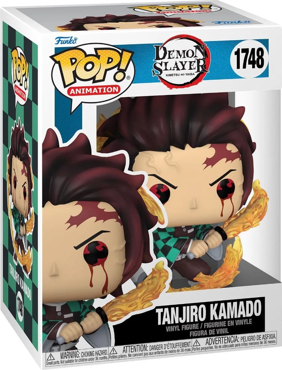 Funko Pop! Demon Slayer Tanjiro Kamado 80334 - Meerkleurig