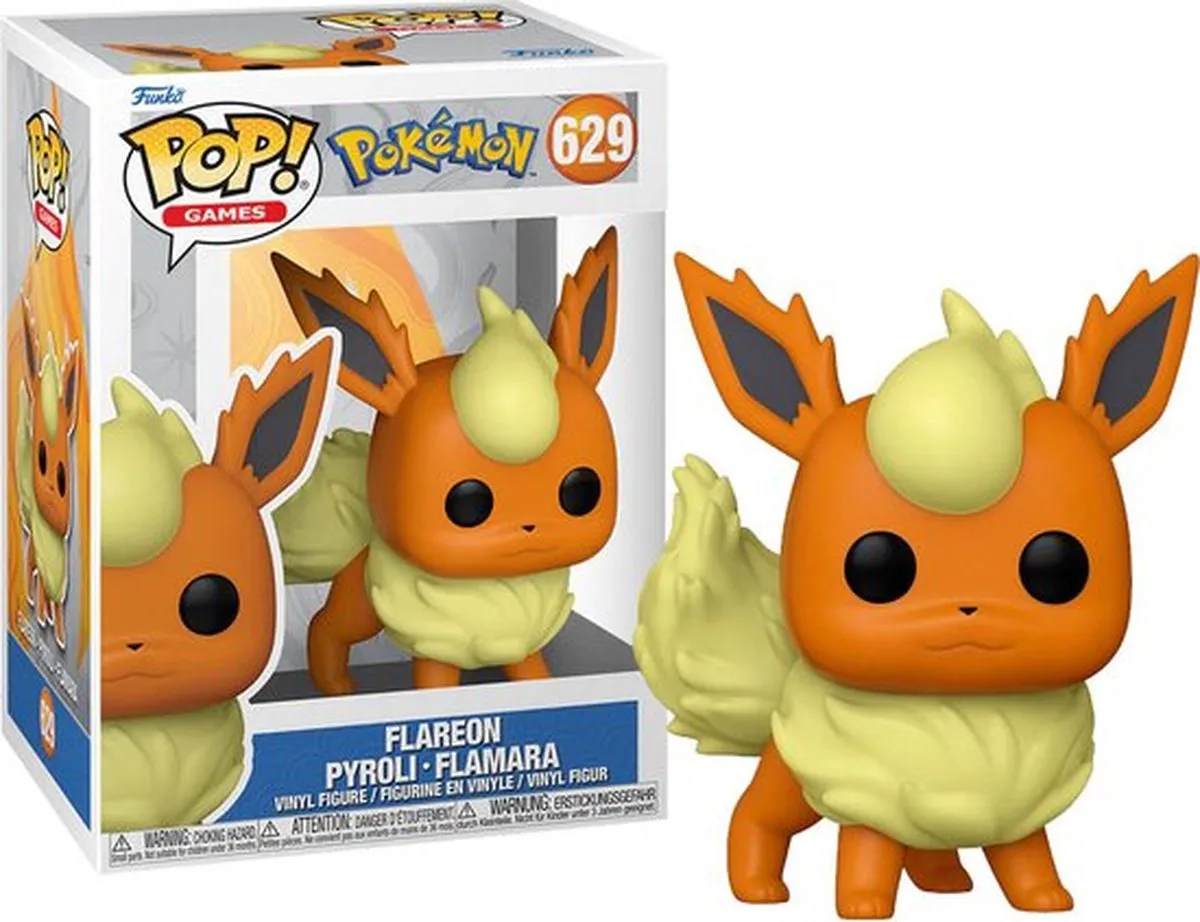 Funko Pop Pokémon Flareon #629