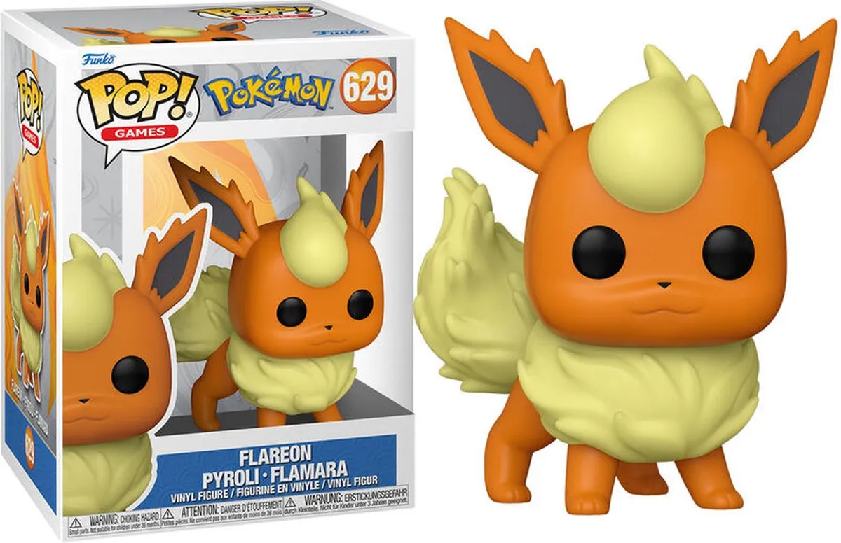 Funko Pop Pokémon Flareon #629