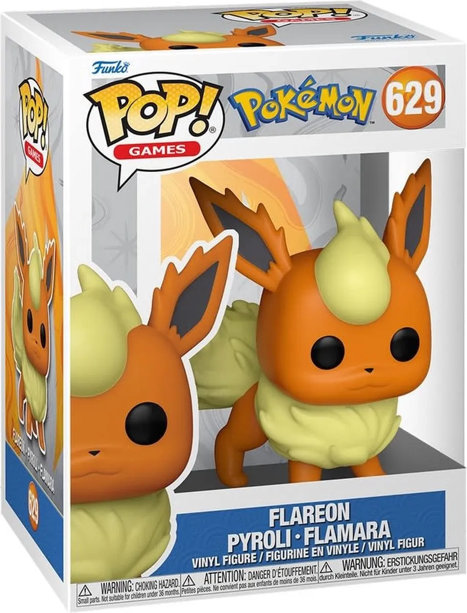Funko Pop Pokémon Flareon #629