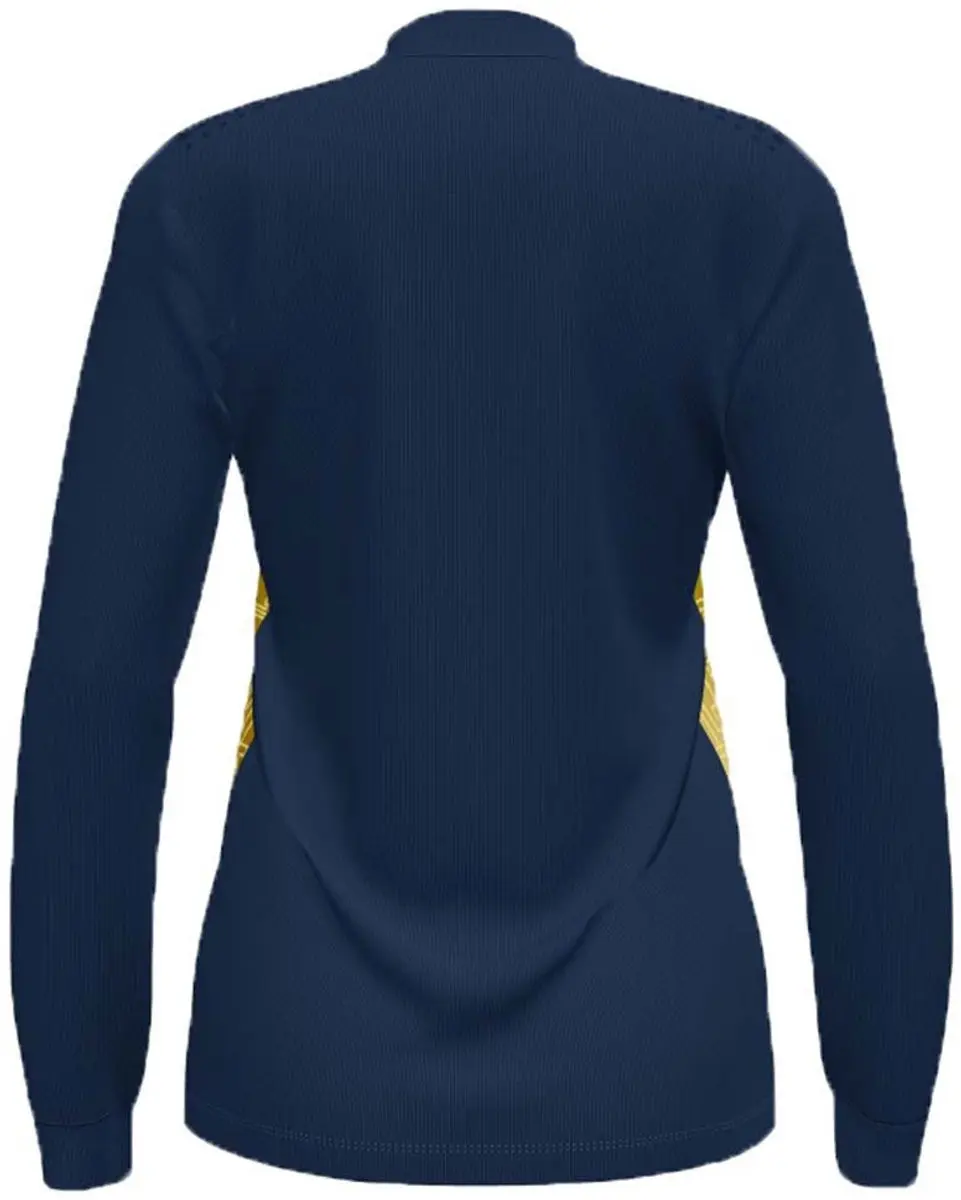 Joma Elite VIII Sweatshirt - Meisjes 11-12 jaar - Dark Navy/Geel - afbeelding 2 van 6