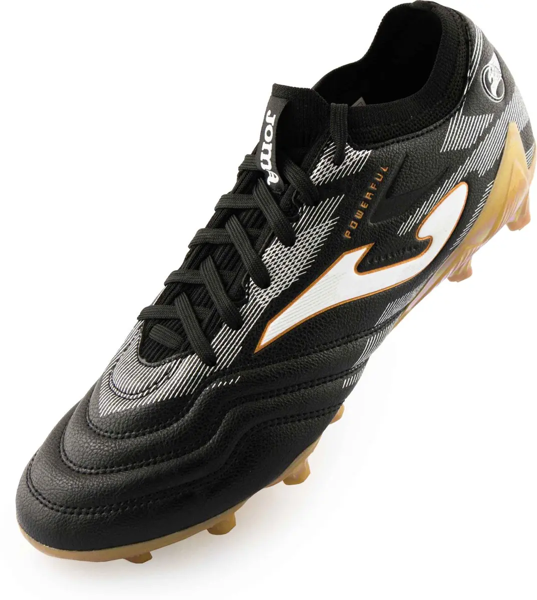 Joma Powerful Cup 2404 FG Voetbalschoenen - AG Zwart - afbeelding 2 van 5