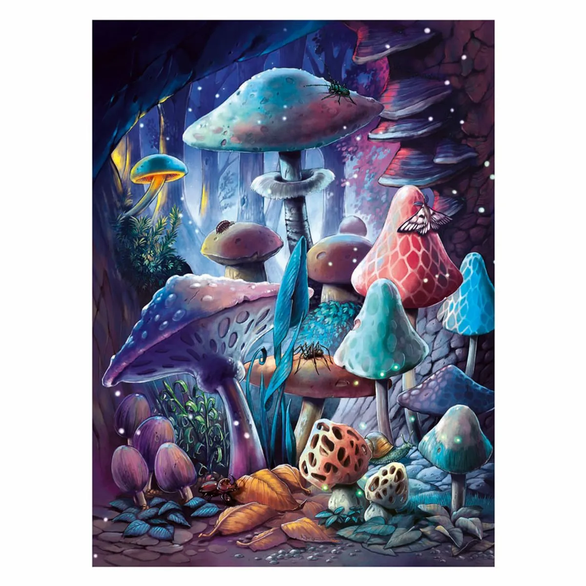 Ravensburger Moonlight Mushrooms Legpuzzel 500 Stuks - Meerkleurig