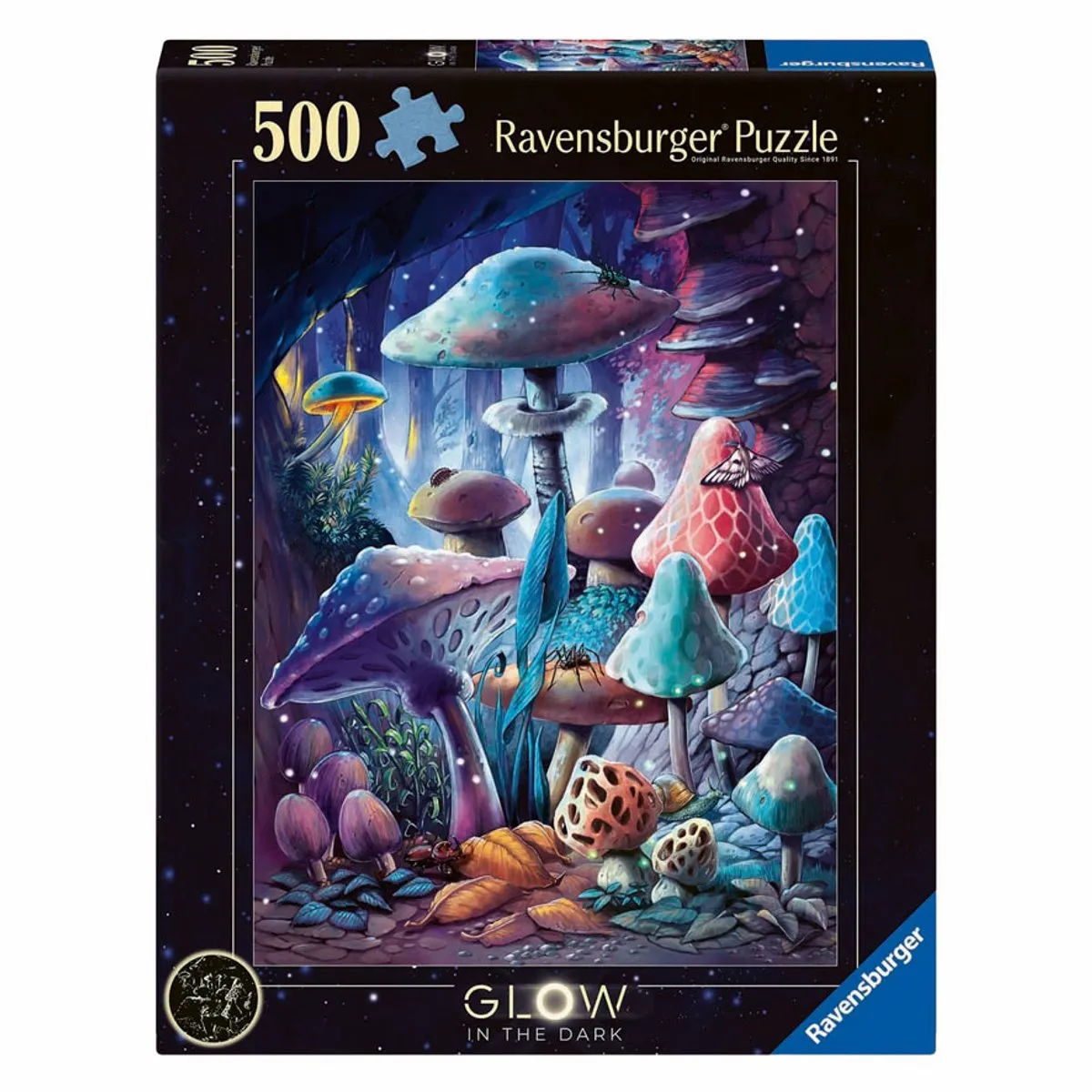 Ravensburger Moonlight Mushrooms Legpuzzel 500 Stuks - Meerkleurig