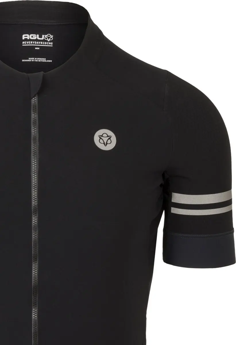 AGU Woven Fietsshirt II Premium - Zwart - L